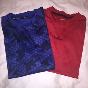 Boys’ Dri Fit Shirts, Pack of 2, Size Medium